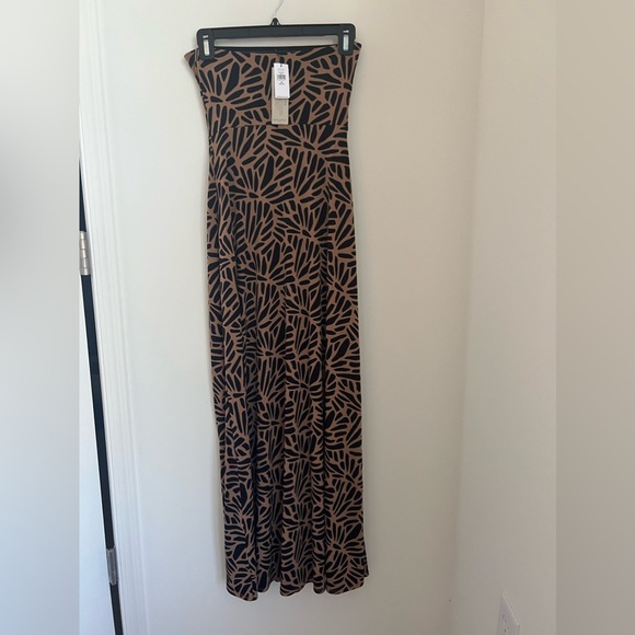 Banana Republic Factory Strapless Maxi Dress, Size XS Petite, NWT - Picture 2 of 5